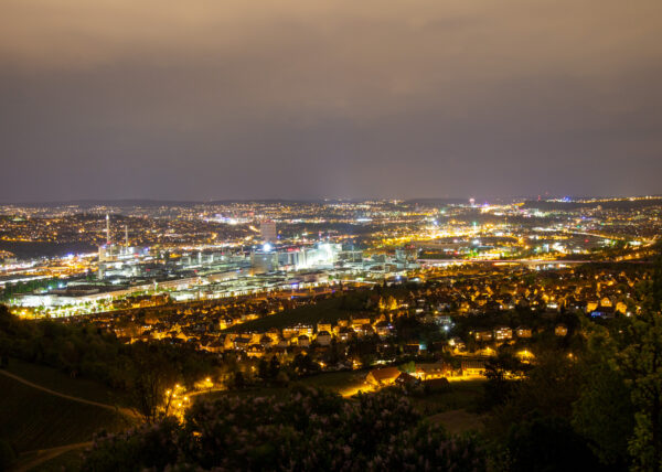 Stuttgart bei Nacht